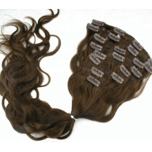 Overnight Shipping Cheap 100 Peruvian Human Virgin Blonde Hair Natural Wave Clip In Hair Extensions